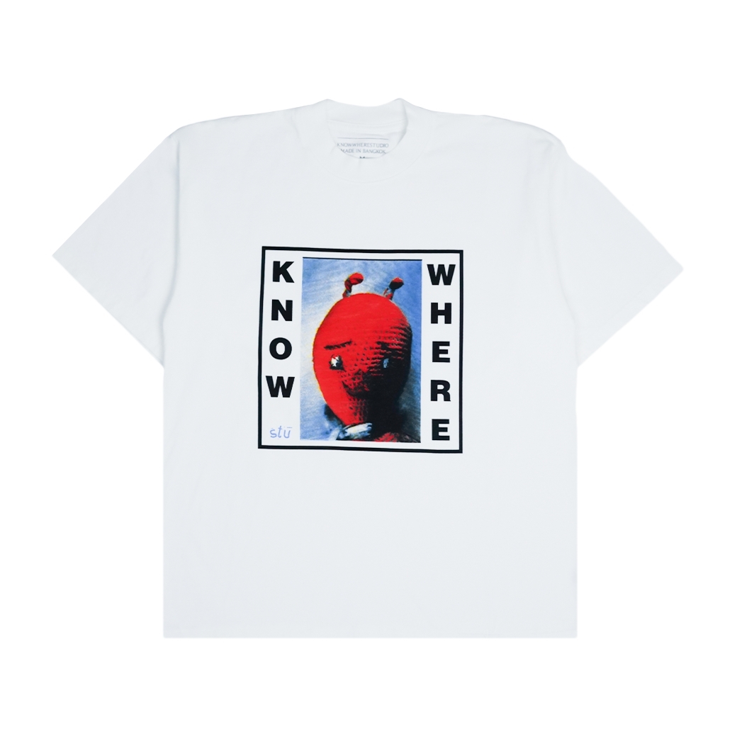 KNOWWHERE STUDIO SONIC T-SHIRT WHITE