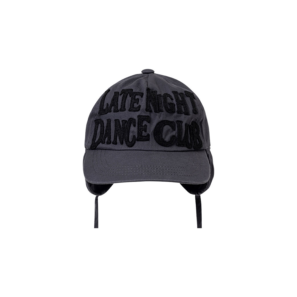 LATE NIGHT DANCE CLUB KIDS BOW CAP GREY