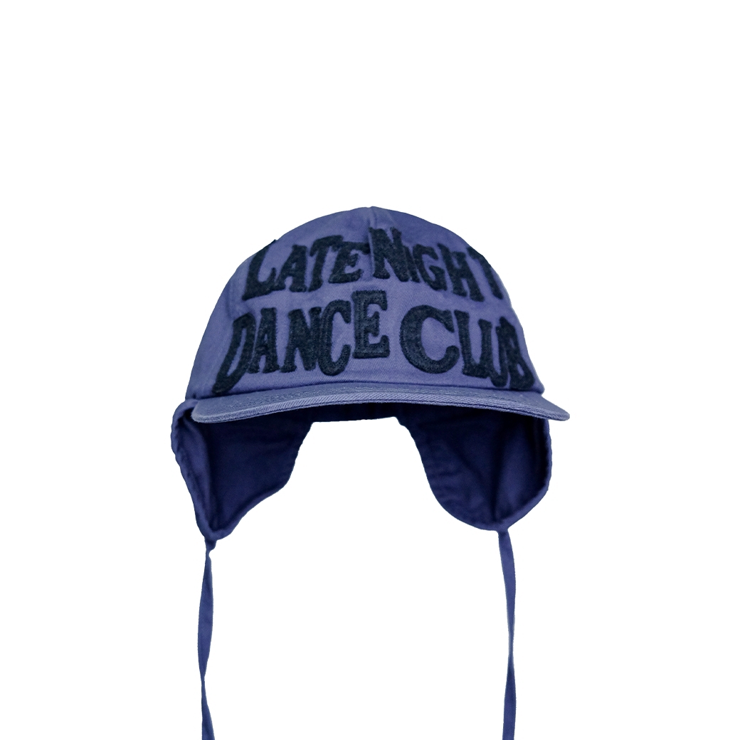 LATE NIGHT DANCE CLUB KIDS BOW CAP GREY