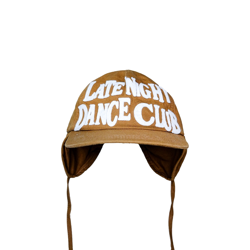 LATE NIGHT DANCE CLUB KIDS BOW CAP BROWN