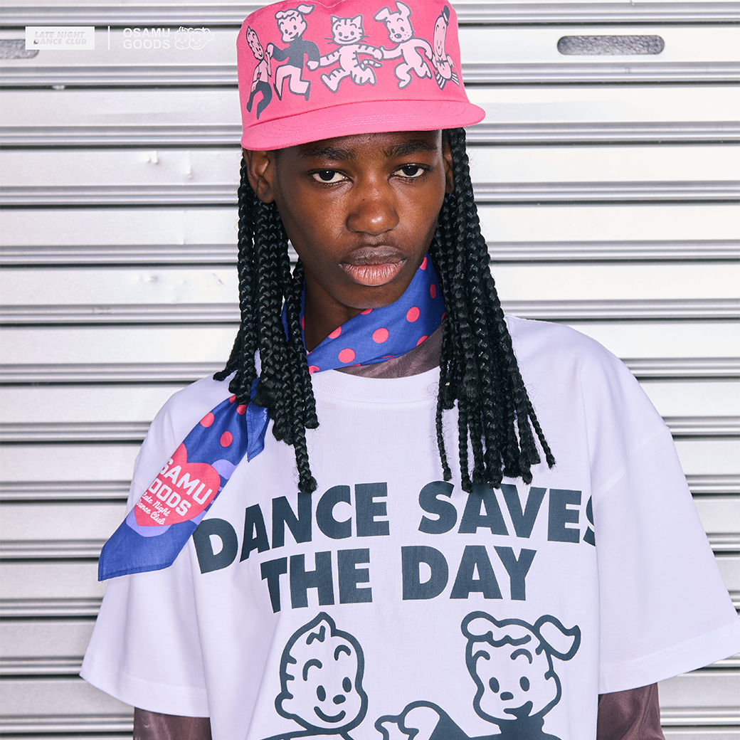 LATE NIGHT DANCE CLUB OSAMU GOODS PARADE CAP PINK