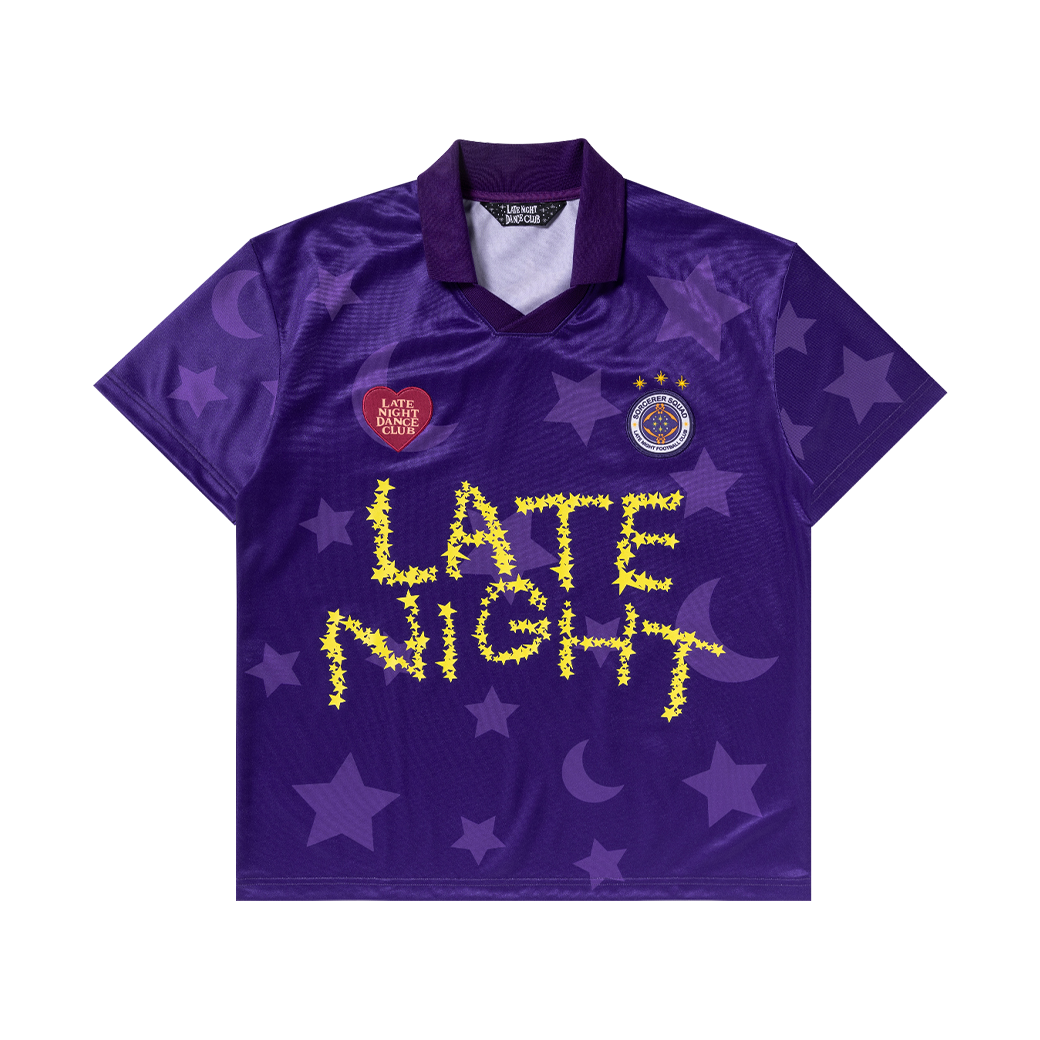 LATE NIGHT DANCE CLUB SORCERER SQUAD FC JERSEY PURPLE