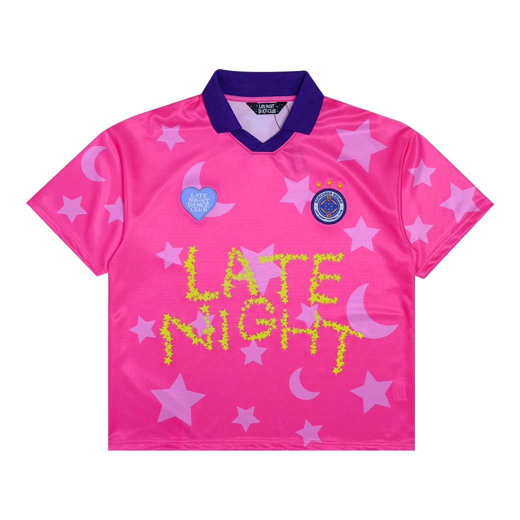 LATE NIGHT DANCE CLUB SORCERER SQUAD JERSEY PINK