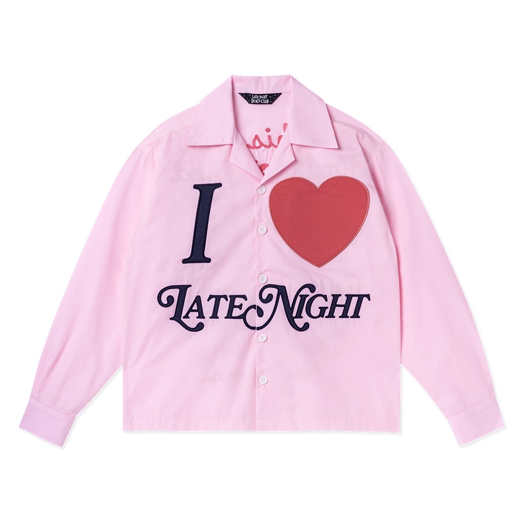 LATE NIGHT DANCE CLUB TIMELESS SHIRT PINK