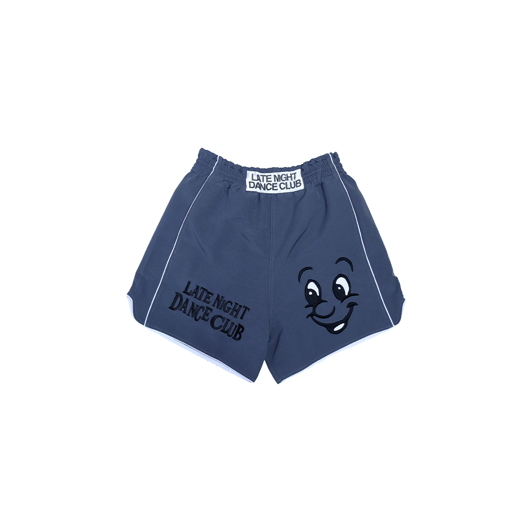 LATE NIGHT DANCE CLUB FACE BOXING SHORTS GREY