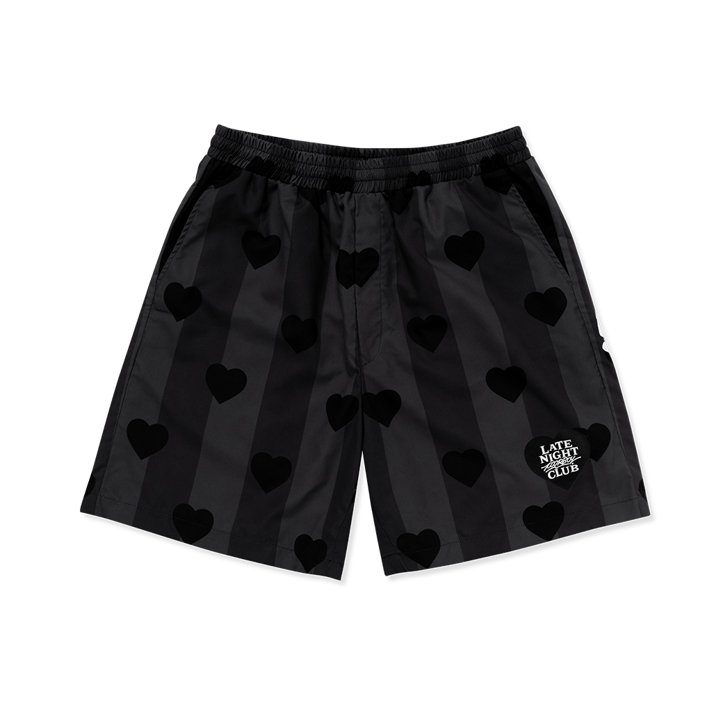 LATE NIGHT DANCE CLUB X POORBOY SHORTS BLACK