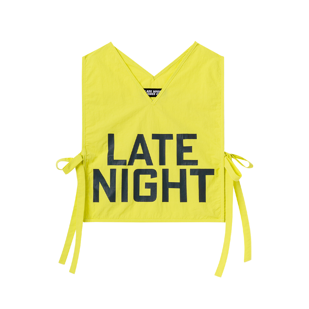 LATE NIGHT DANCE CLUB OSAMU GOODS VEST YELLOW