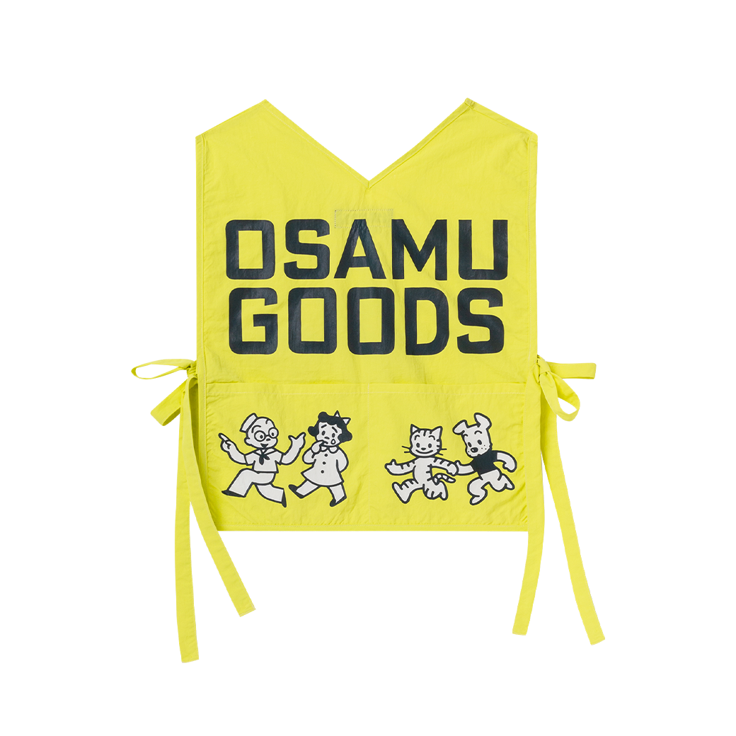 LATE NIGHT DANCE CLUB OSAMU GOODS VEST YELLOW