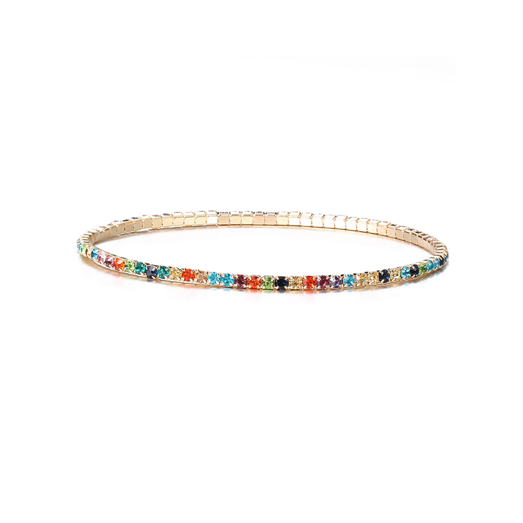 LYNRITA ICE RAINBOW BRACELET GOLD