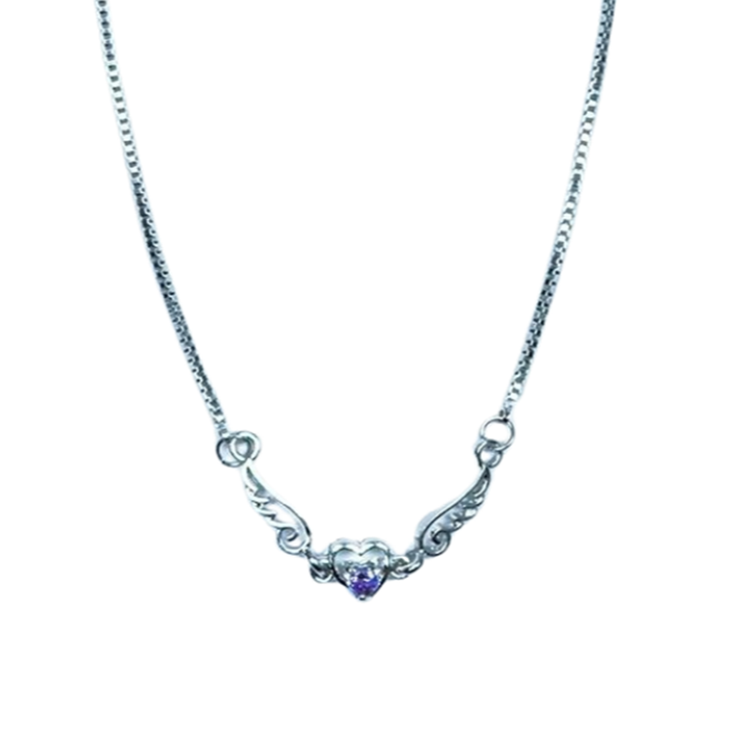 LYNRITA SPIKE NECKLACE SILVER