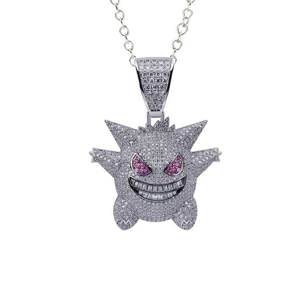LYNRITA GENGAR NECKLACE SILVER