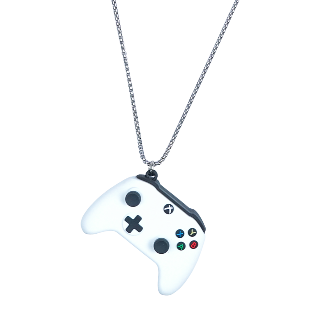 LYNRITA XBOX CONTROLLER NECKLACE SILVER