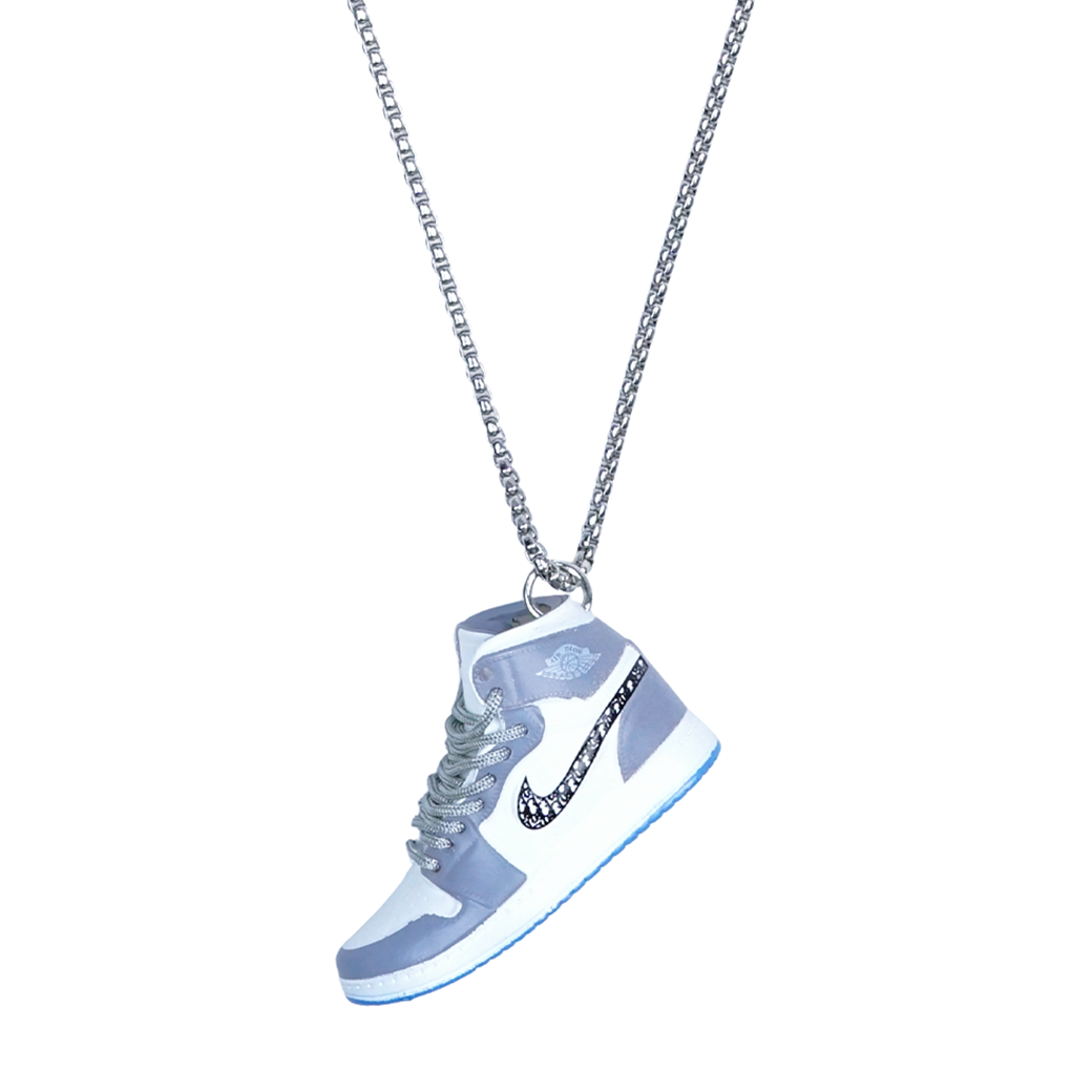 LYNRITA AIR JORDAN1 DIOR NECKLACE SILVER