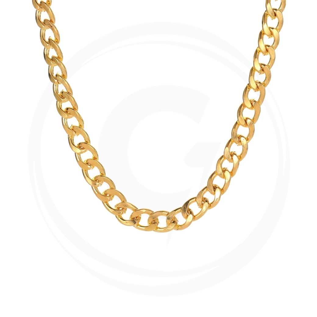 LYNRITA LONG CHAIN GOLD NECKLACE