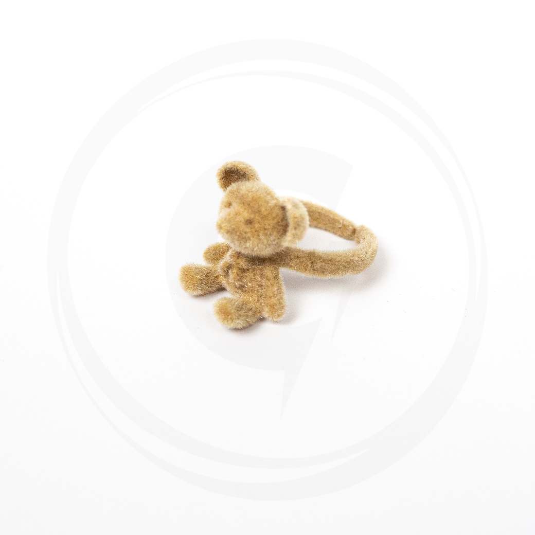 LYNRITA TEDDY BABY RING BROWN