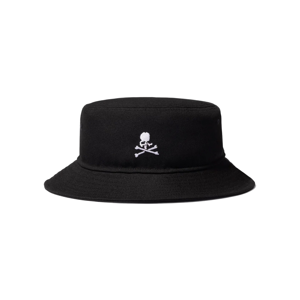 SUPREME RAFFIA CRUSHER SS22 BUCKET HAT BLACK