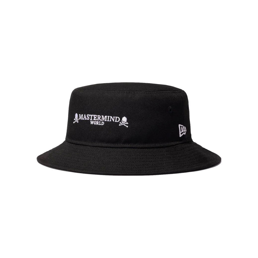 MASTERMIND WORLD X NEW ERA SS24 BUCKET HAT BLACK