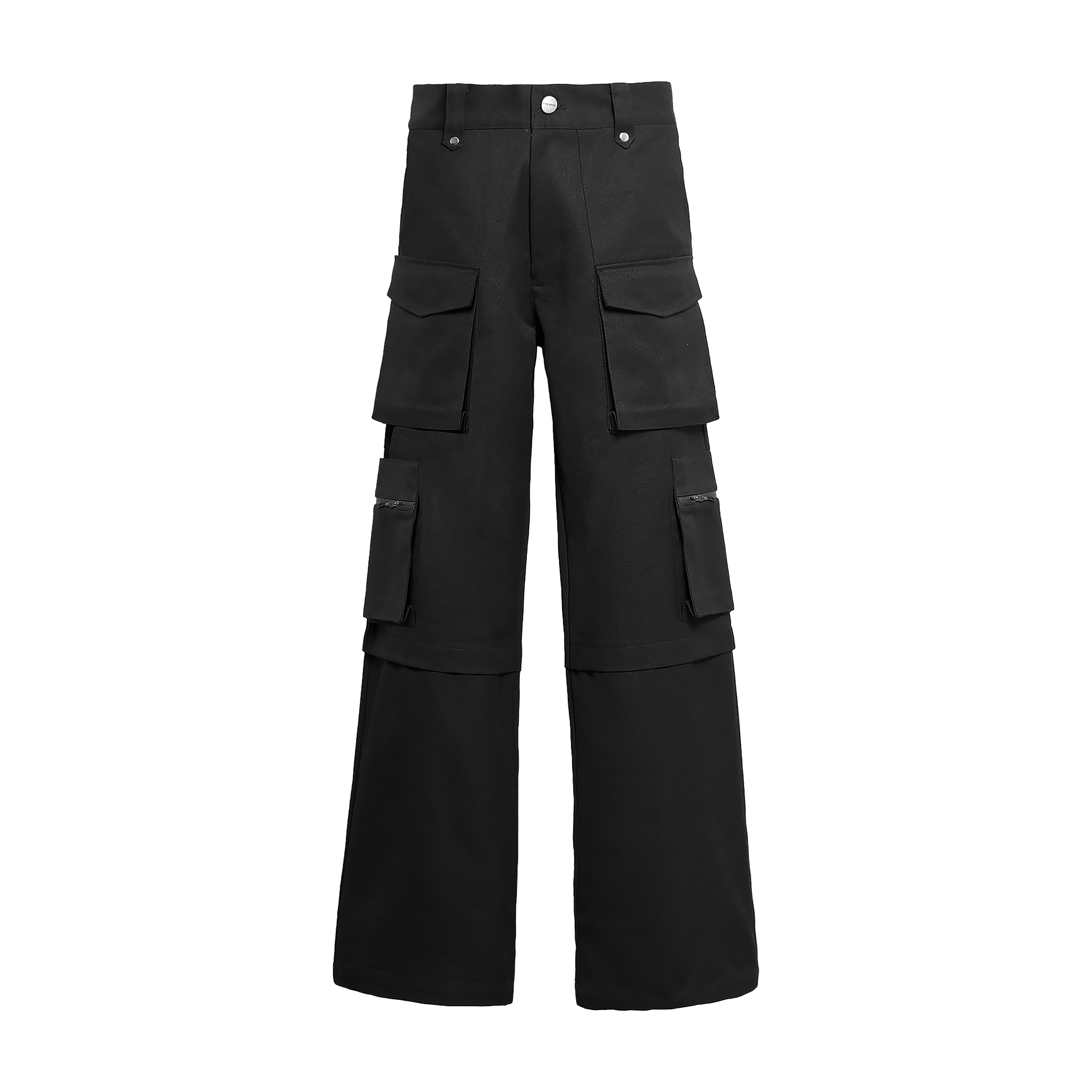 MAVERIK CANVAS BAGGY CARGO PANTS BLACK MULTI BRAND SPACE UPDATE 