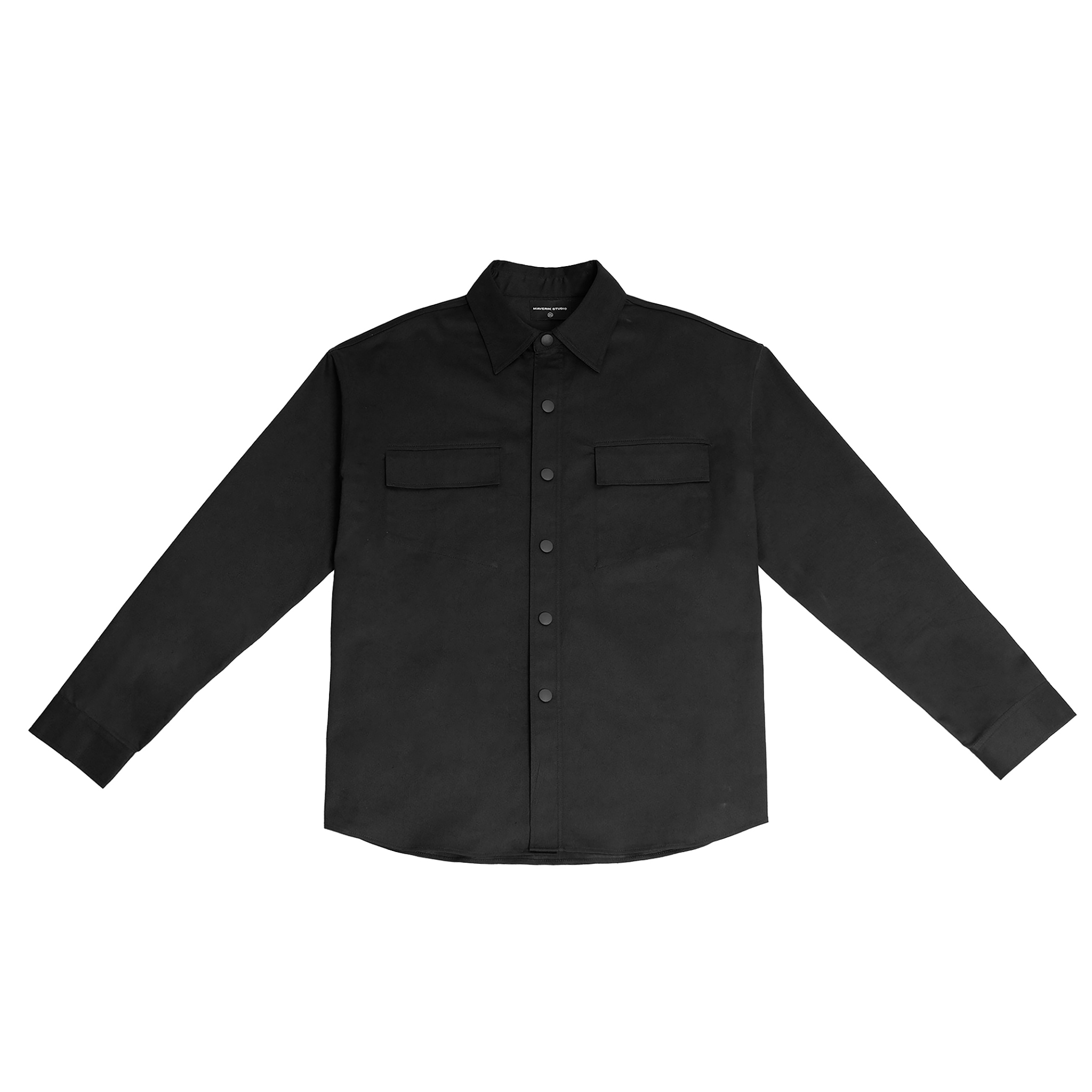 MAVERIK PRIORITY OVERSIZED SHIRT BLACK