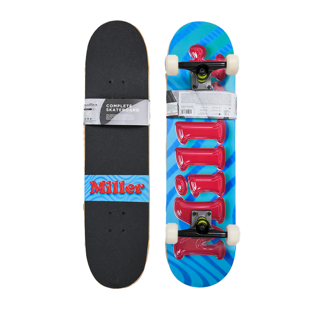 MILLER DIVISION PARTY NEW SKATE COMPLETE
