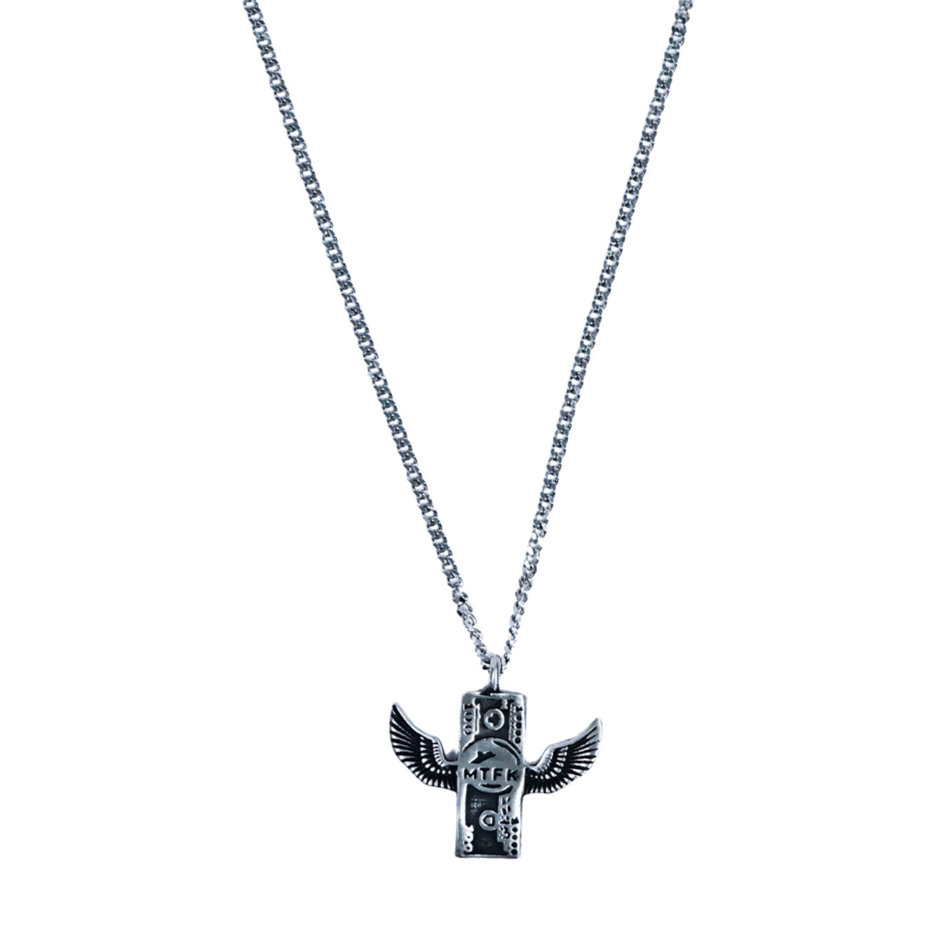 MR_GOLDss FLYING CASH MONEY NECKLACE SILVER