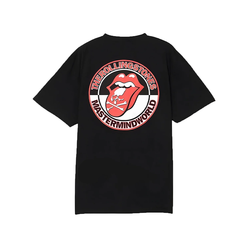MASTERMIND WORLD X THE ROLLING STONES BOXY OVERSIZED T-SHIRT MASTERMIND WORLD X THE ROLLING STONES BOXY OVERSIZED T-SHIRT