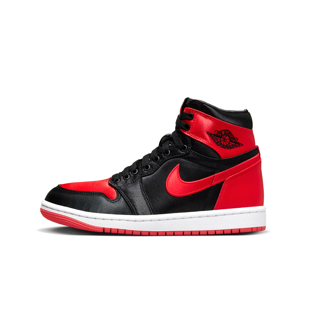 Nike air jordan 1 retro low black red top