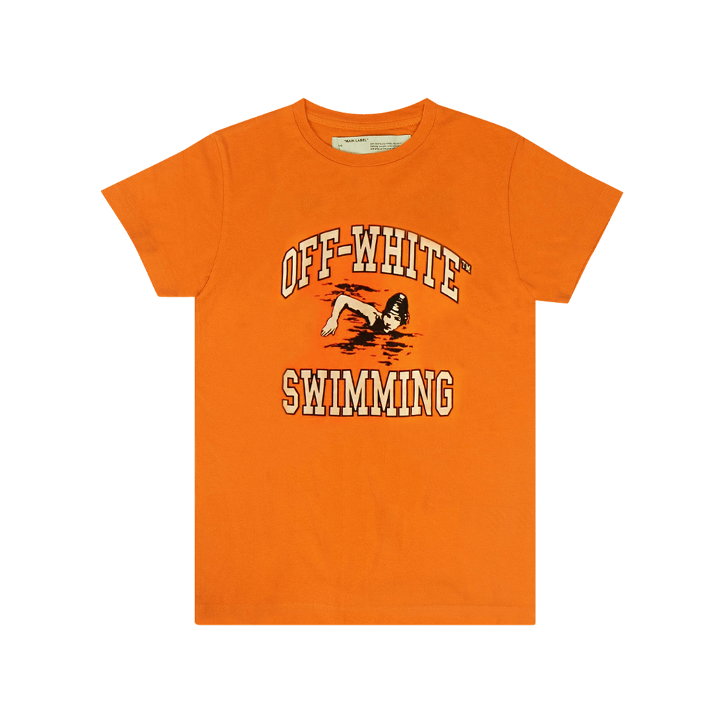 OFF-WHITE LOGO T-SHIRT ORANGE