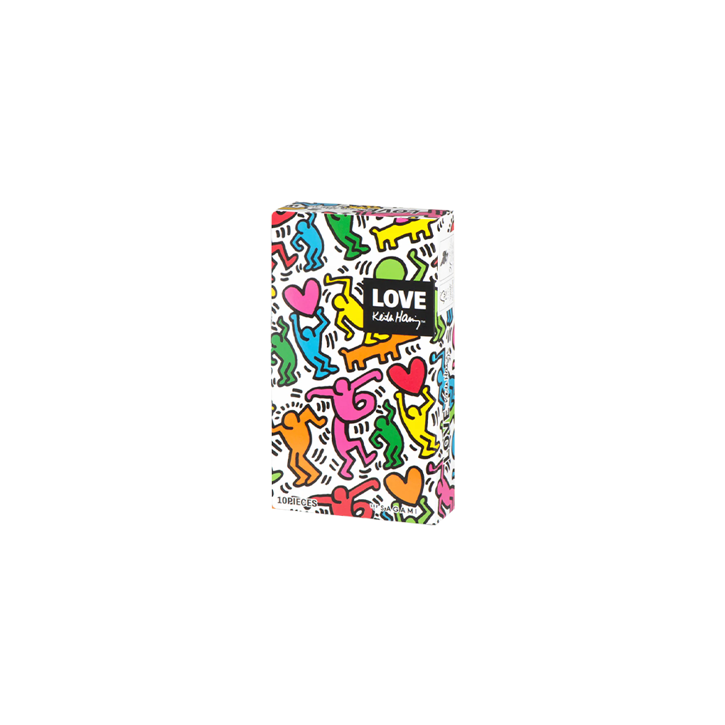 SAGAMI X KEITH HARING CONDOM 5 PCS. MULTI