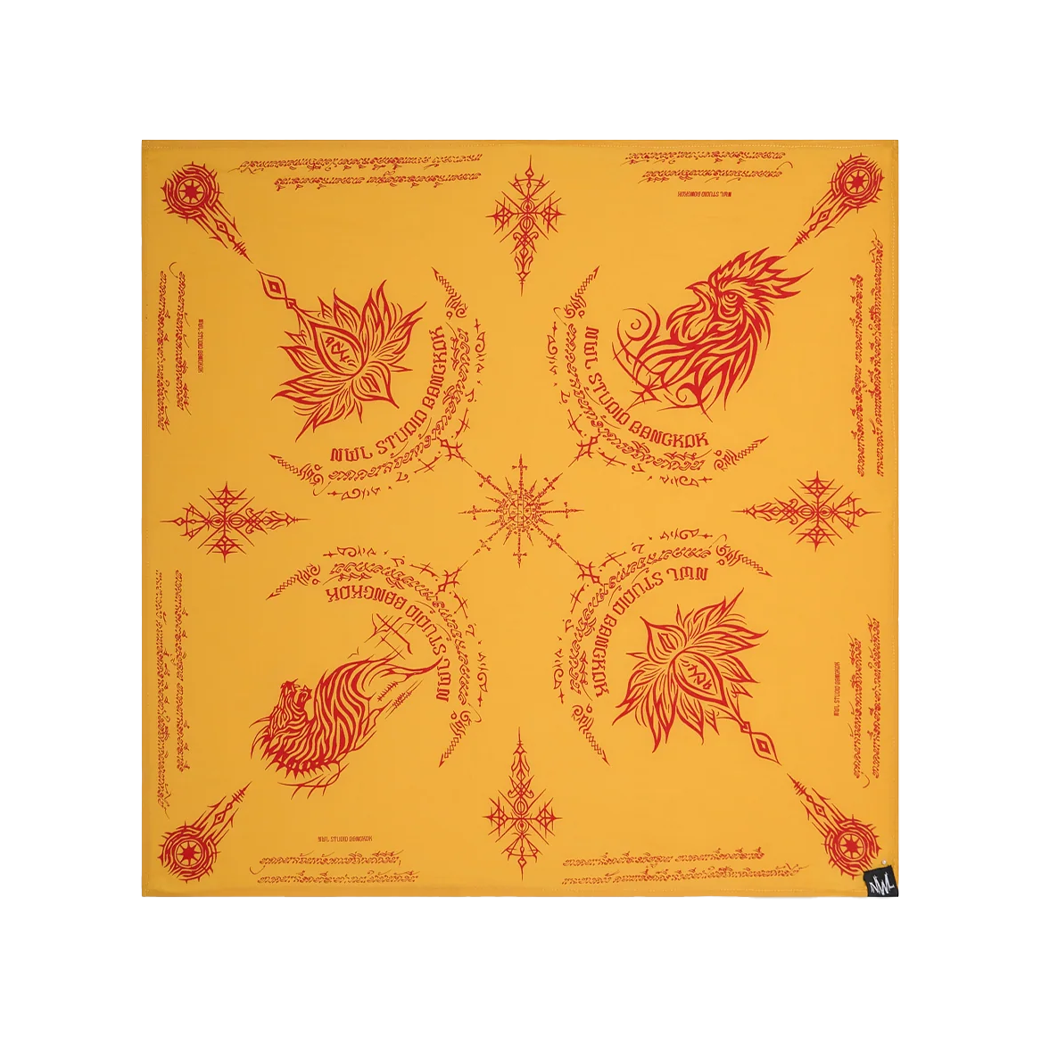 NWL.BKK YANTRA BANDANA YELLOW