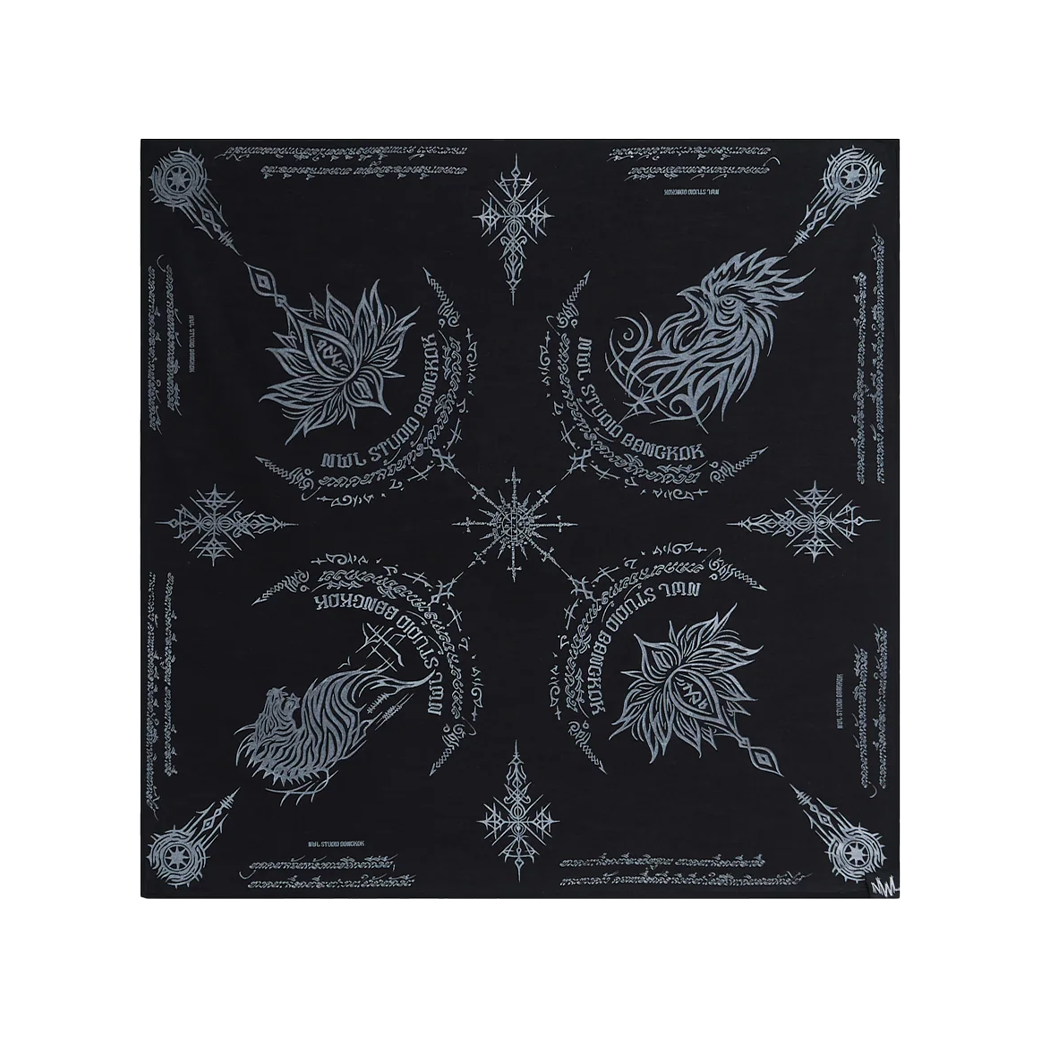 NWL.BKK YANTRA BANDANA BLACK