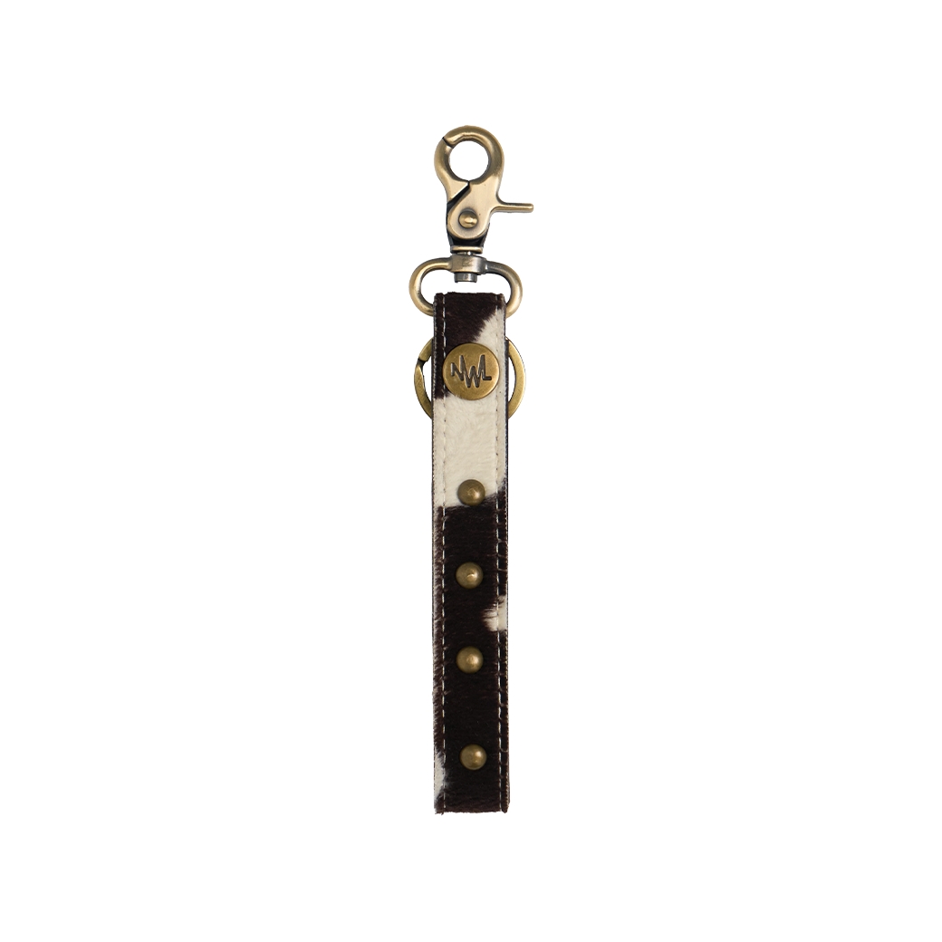 NWL.BKK COWHIDE LEATHER KEYCHAIN MULTI