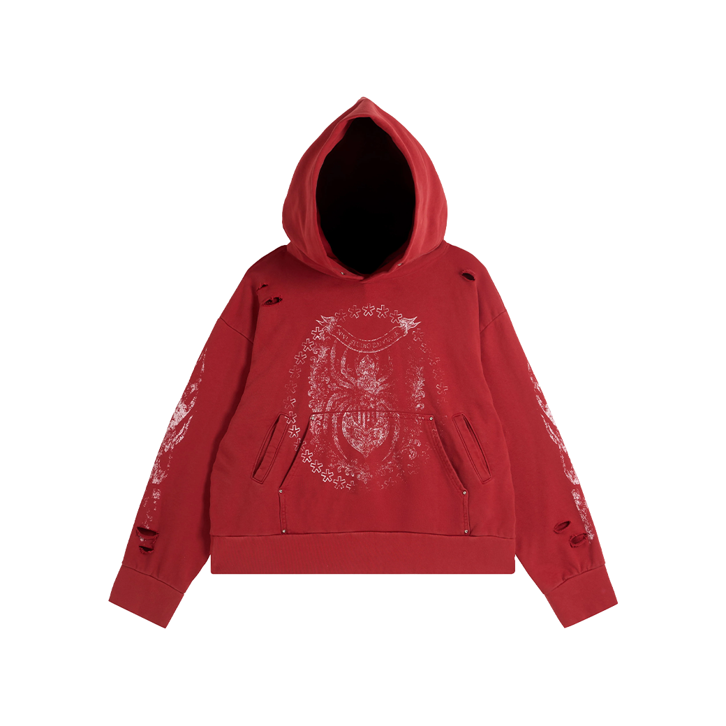 NWL.BKK 44TEES 26 HOODIE FADE RED