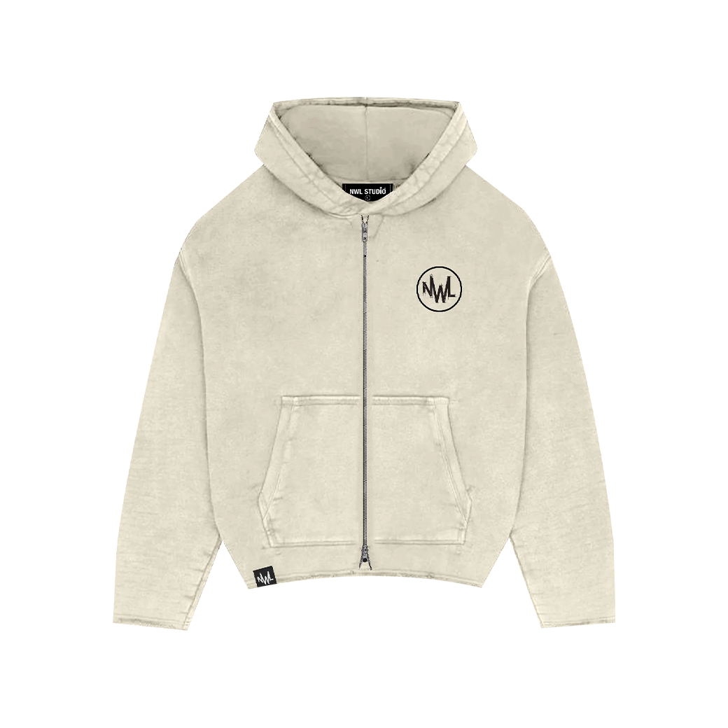 NWL.BKK SAND STONE HOODIE CREAM