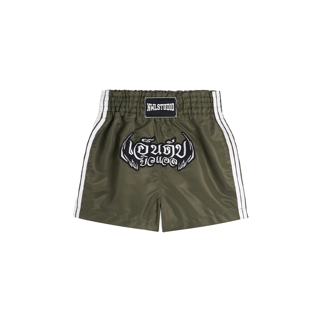 NWL.BKK BOXING SHORTS OLIVE