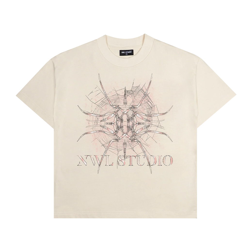 NWL.BKK 01 BOXY T-SHIRT CREAM