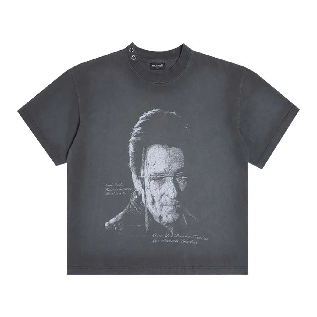 NWL.BKK NIGHTMARE 04 T-SHIRT FADED BLACK