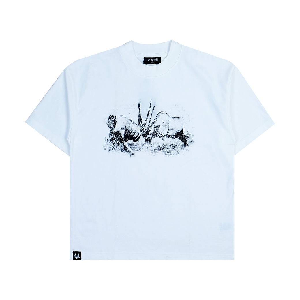 NWL.BKK OLYX BOXY T-SHIRT WHITE