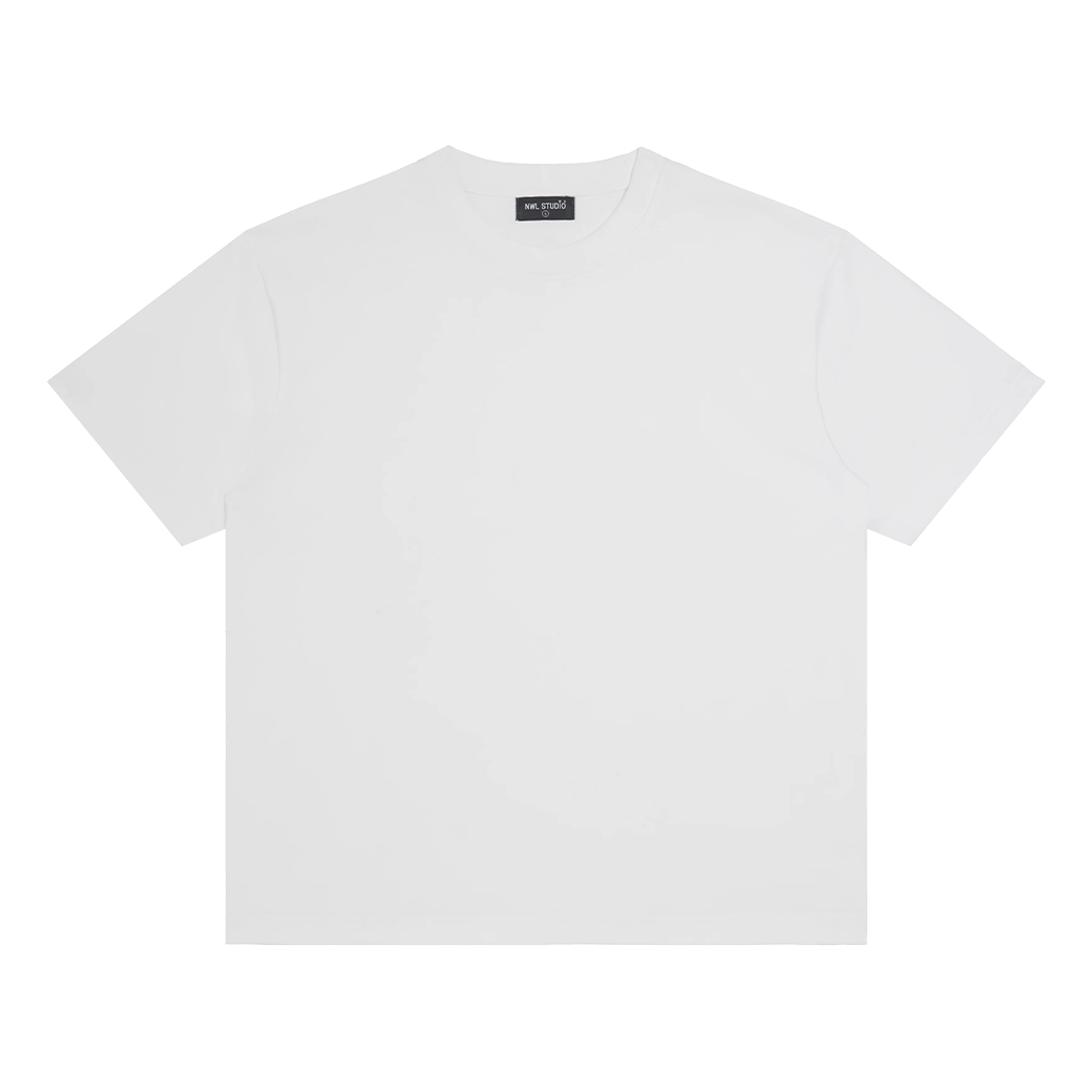 NWL.BKK REGULAR 2 PIECE PACK T-SHIRT WHITE