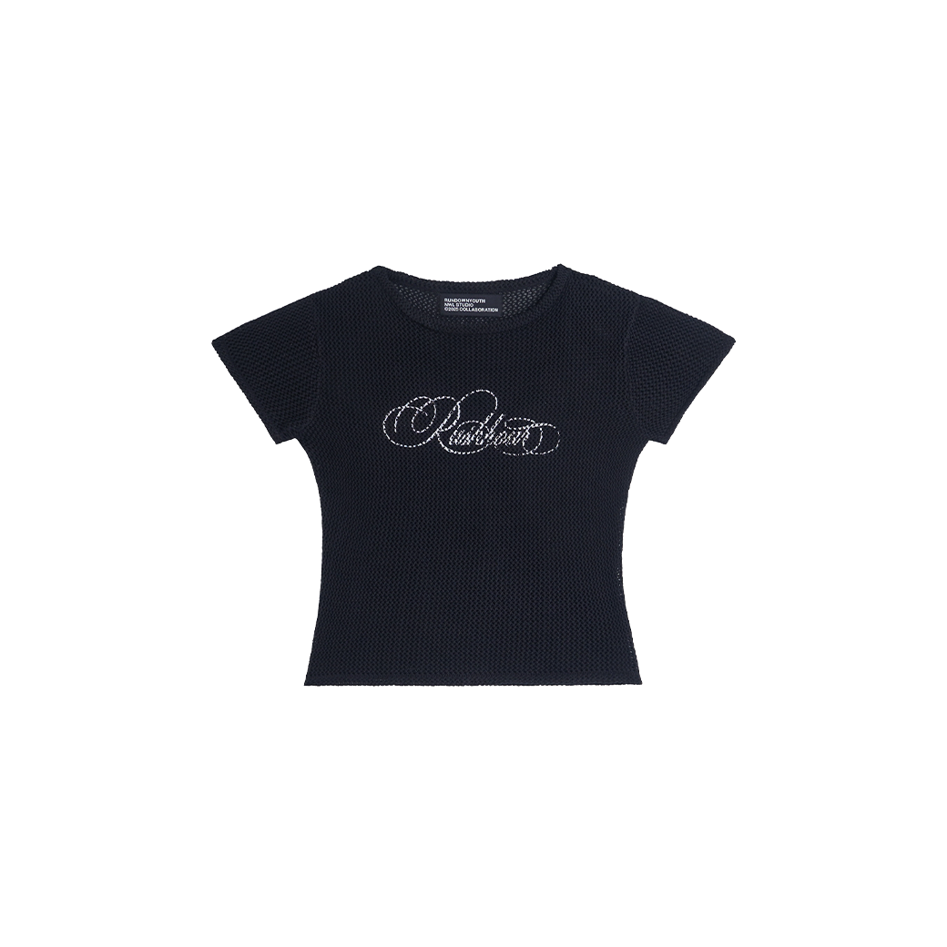 NWL.BKK RUSHHOUR KNIT T-SHIRT BLACK