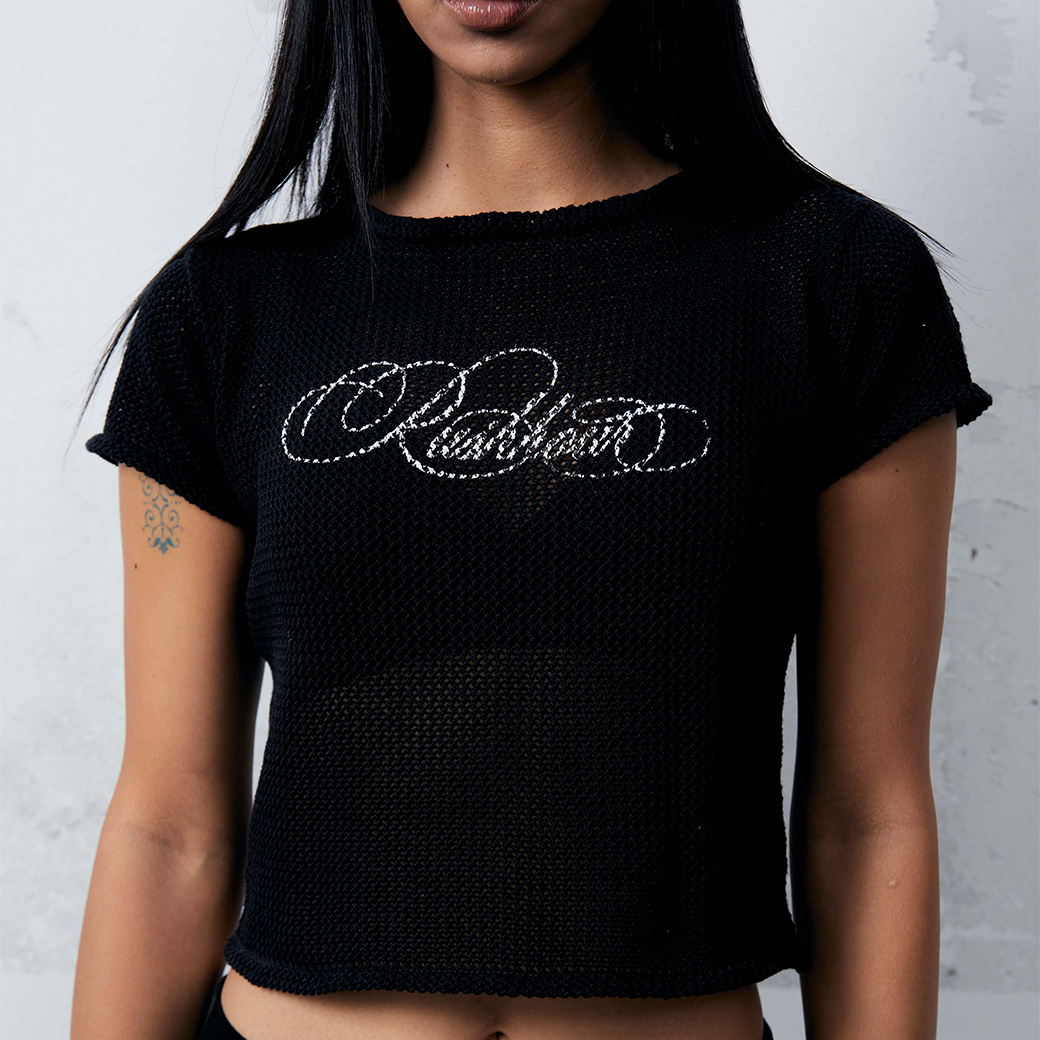 NWL.BKK RUSHHOUR KNIT T-SHIRT BLACK