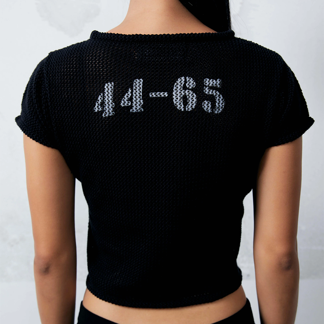 NWL.BKK RUSHHOUR KNIT T-SHIRT BLACK