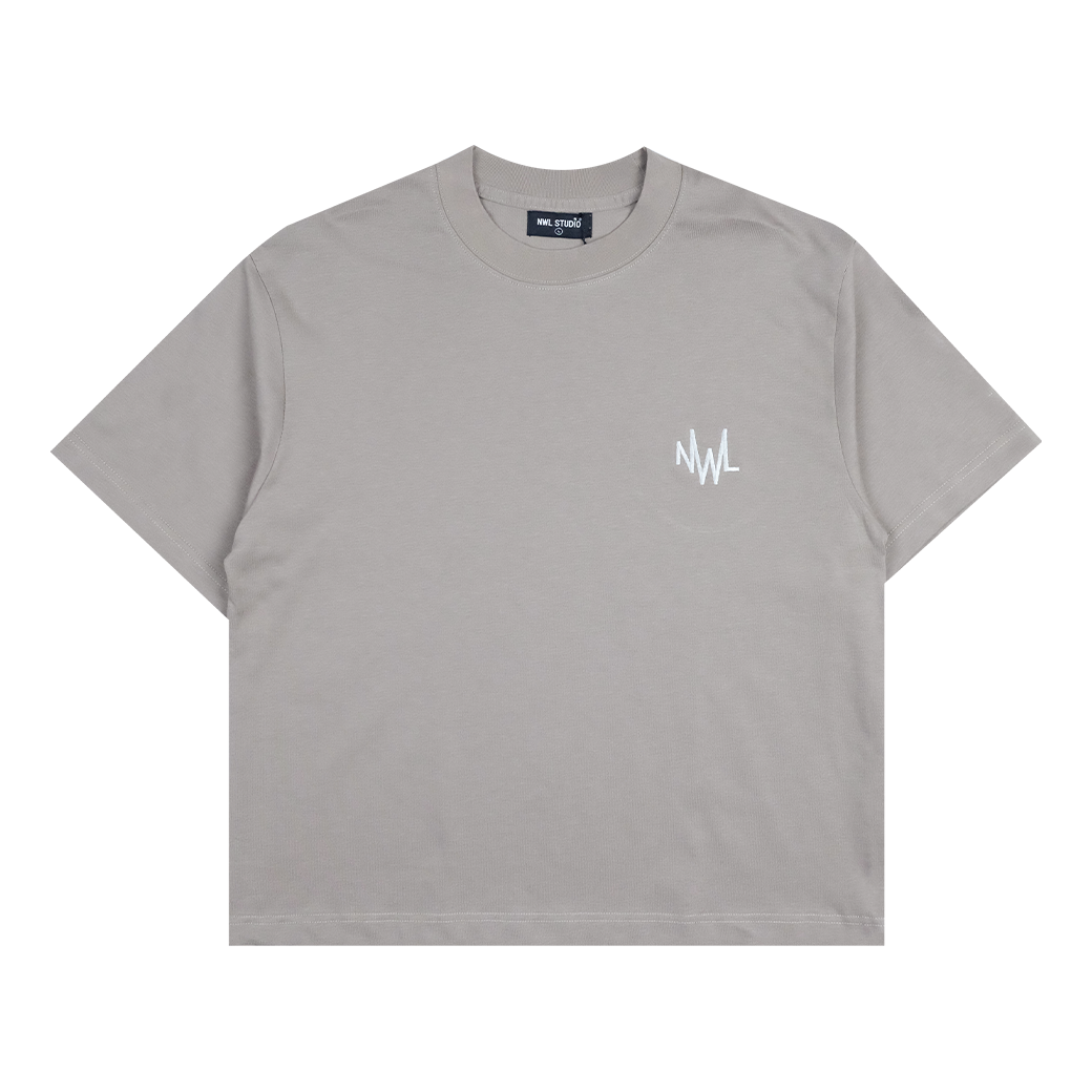 NWL.BKK STONEWEAR2025 BOXY T-SHIRT SLATE