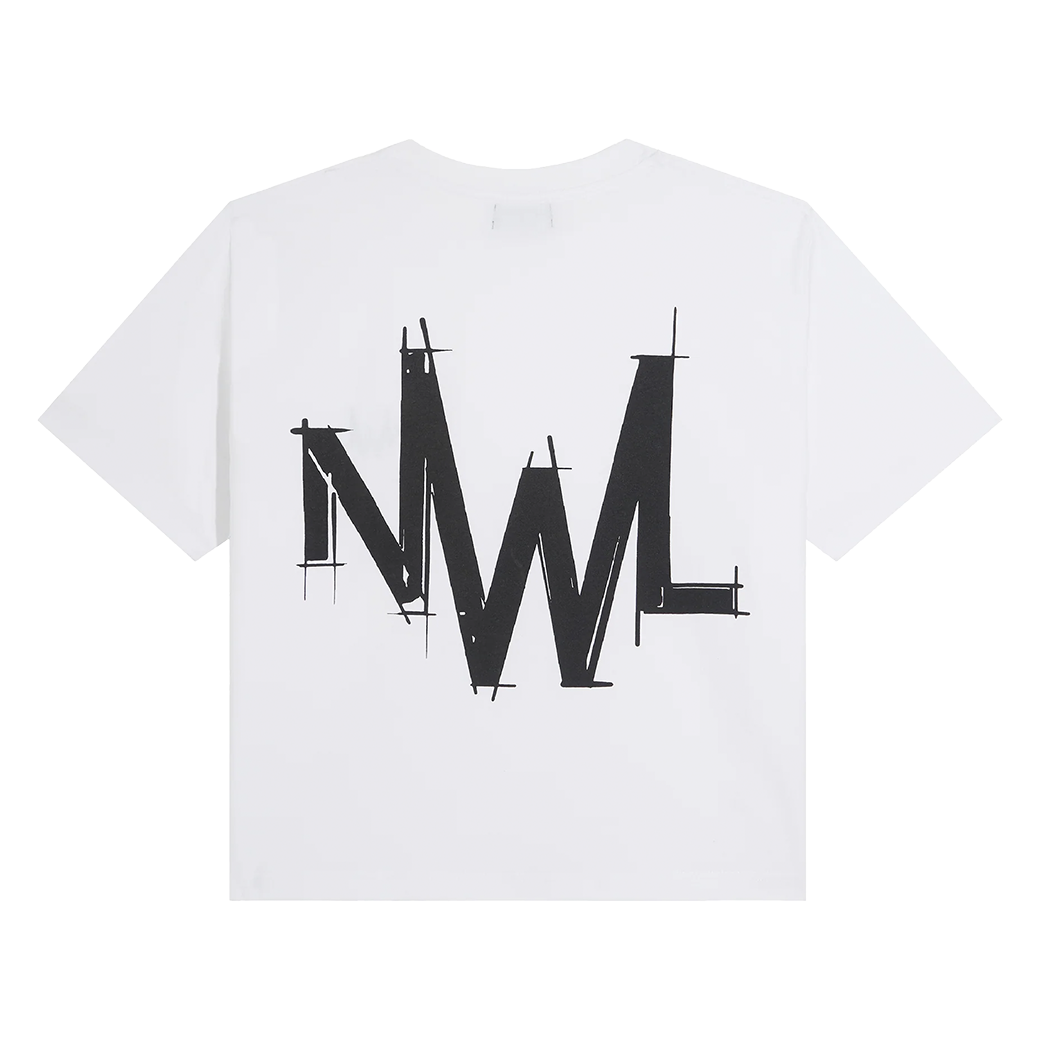 NWL.BKK STONEWEAR2026 BOXY T-SHIRT WHITE