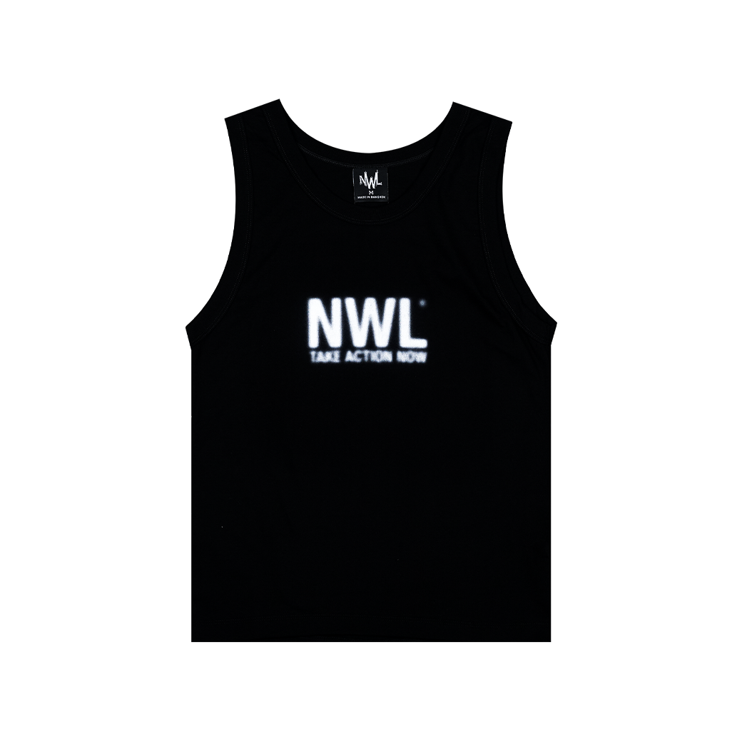 NWL.BKK OG FIRST DREAMER 08 SLIM TANK TOP BLACK