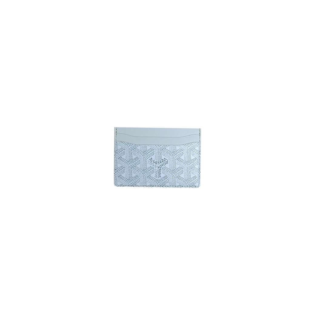 GOYARD SAINT LPICE CARD HOLDER WHITE