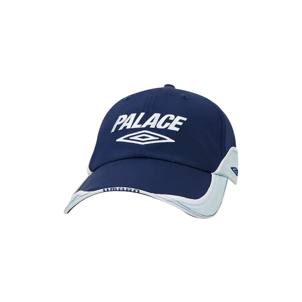 PALACE X UMBRO 6-PANEL CAP NAVY