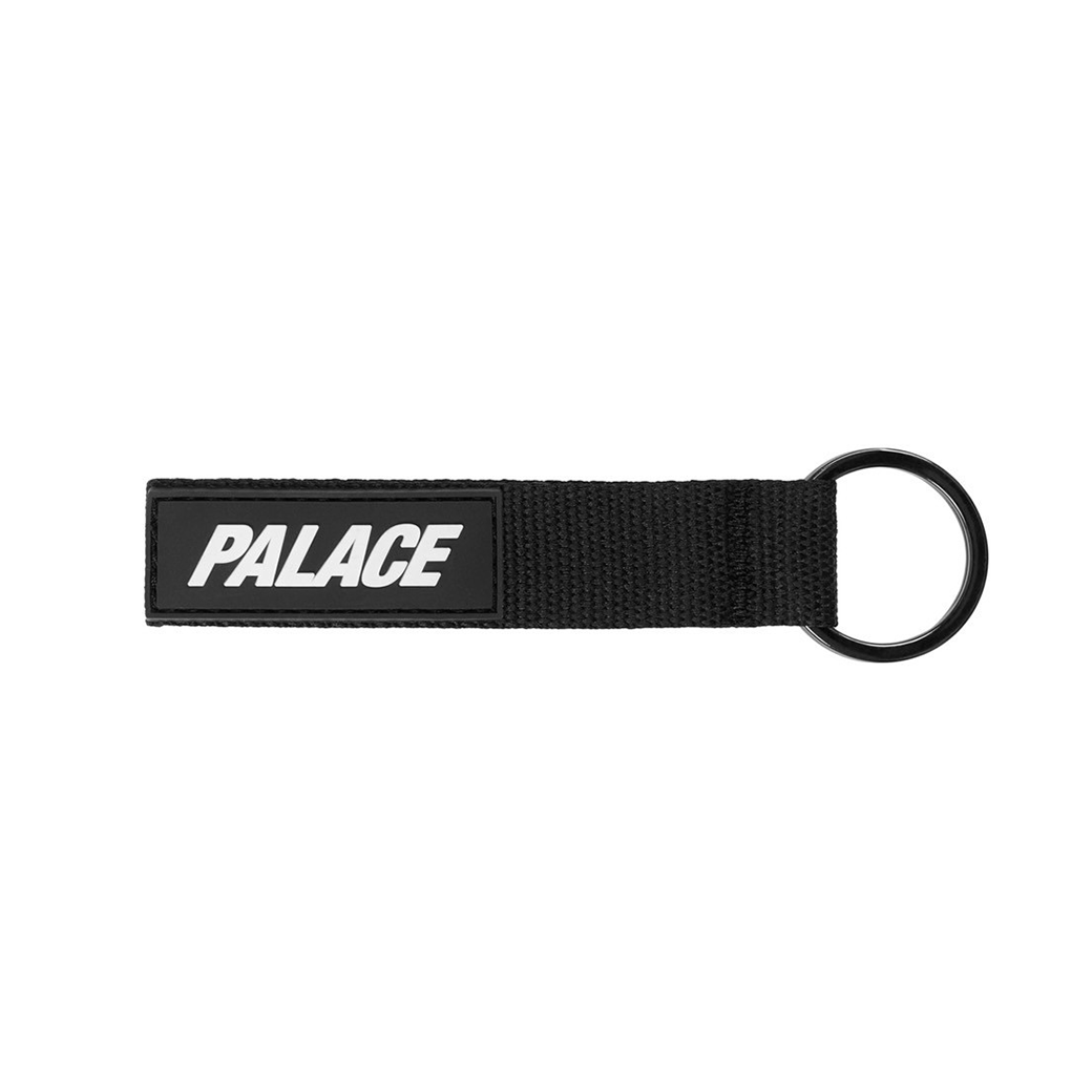 PALACE WEBBING KEYRING BLACK