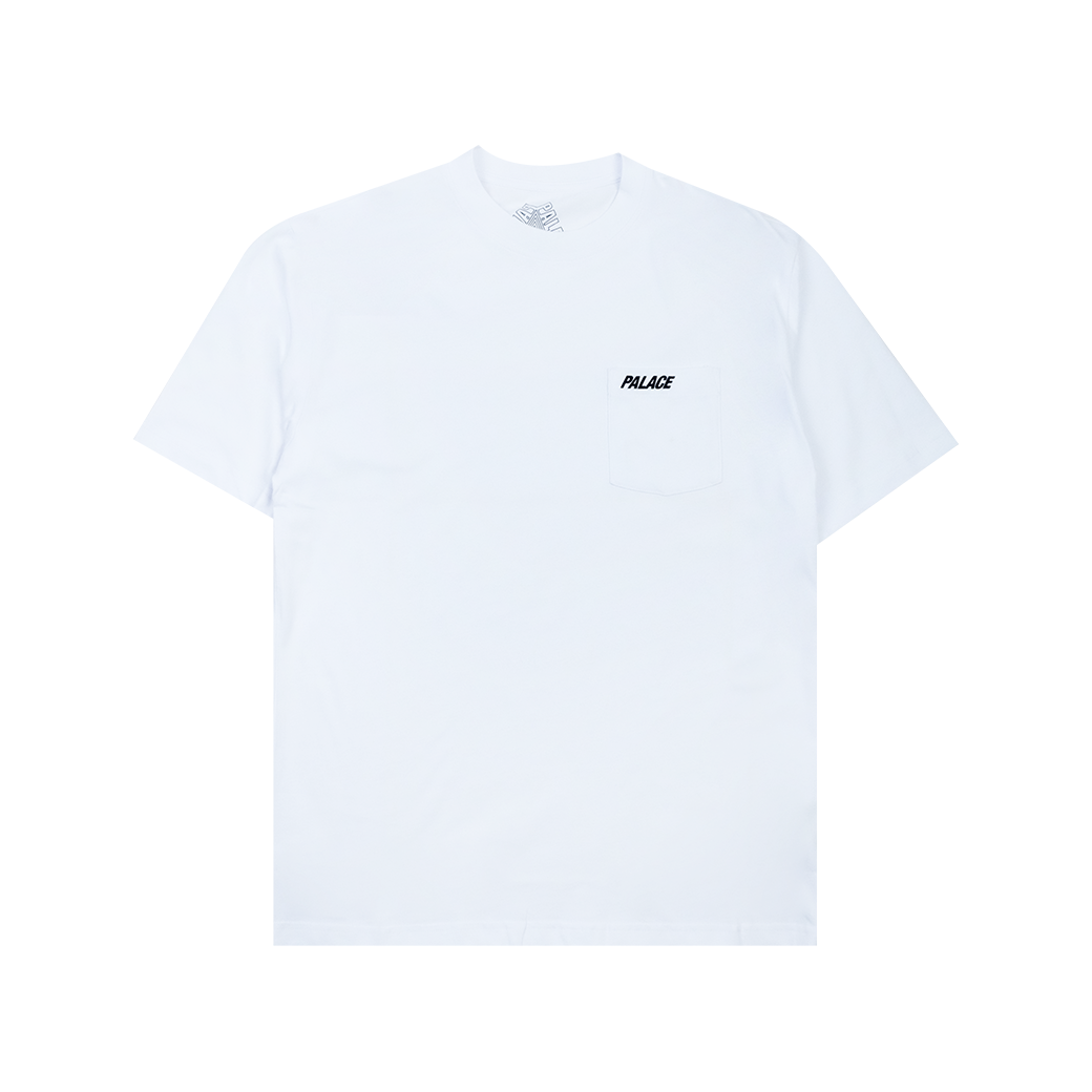 PALACE POCKET T-SHIRT WHITE