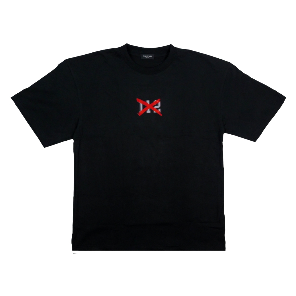 PISI STYLES 112 T-SHIRTS BLACK